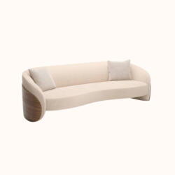 Fleur Wood Back Sofa